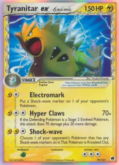 Pokémon-Karte Despotar ex 099/101