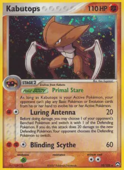 Pokémon-Karte Kabutops 010/108
