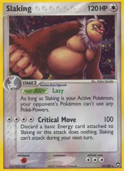 Pokémon-Karte Slaking 013/108