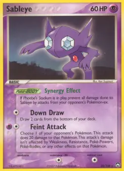Pokémon-Karte Sableye 022/108
