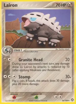 Pokémon-Karte Lairon 032/108