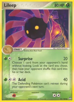Pokémon-Karte Lileep 052/108