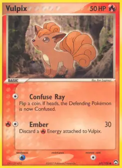 Pokémon-Karte Vulpix 069/108