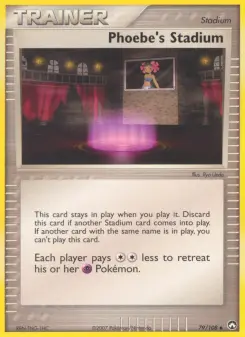 Pokémon-Karte Phoebe's Stadium 079/108
