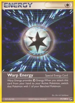 Pokémon-Karte Warp Energy 091/108