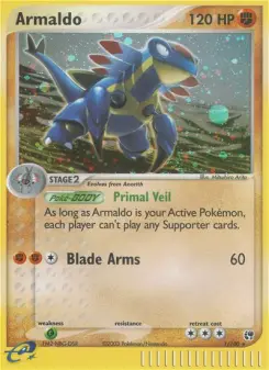Pokémon-Karte Armaldo 001/100