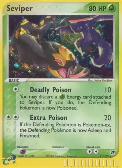 Pokémon-Karte Vipitis 011/100