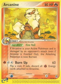 Pokémon-Karte Arkani 015/100