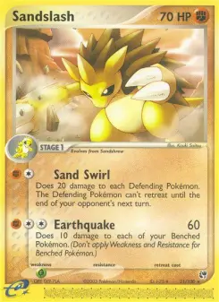 Pokémon-Karte Sandamer 021/100