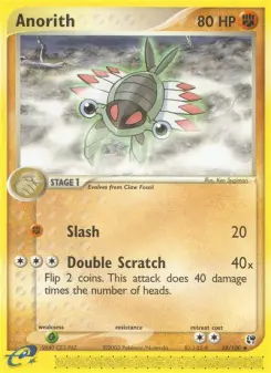 Pokémon-Karte Anorith 028/100