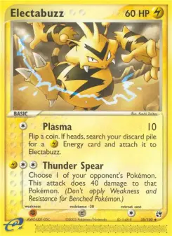 Pokémon-Karte Elektek 035/100