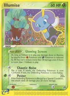 Pokémon-Karte Illumise 038/100