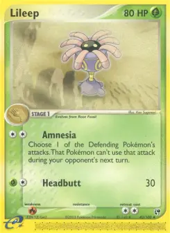 Pokémon-Karte Liliep 043/100