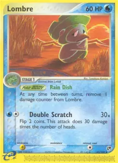 Pokémon-Karte Lombrero 045/100