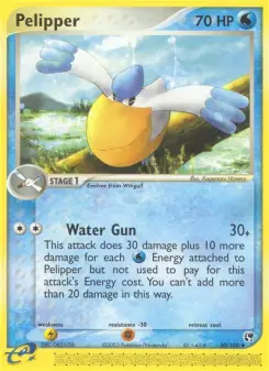 Pokémon-Karte Pelipper 050/100