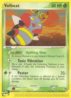 Pokémon-Karte Volbeat 053/100