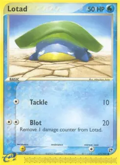 Pokémon-Karte Loturzel 067/100
