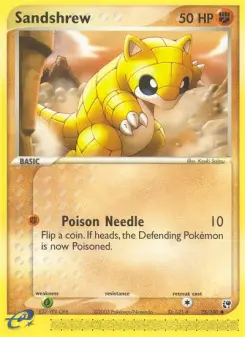 Pokémon-Karte Sandan 075/100