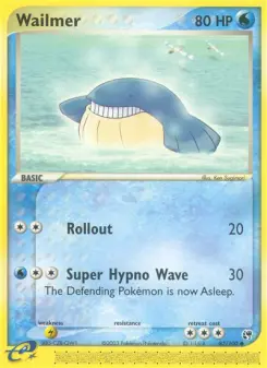 Pokémon-Karte Wailmer 083/100