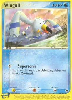 Pokémon-Karte Wingull 084/100