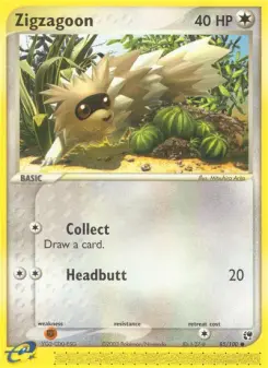 Pokémon-Karte Zigzachs 085/100