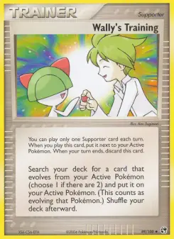 Pokémon-Karte Heikos Training 089/100
