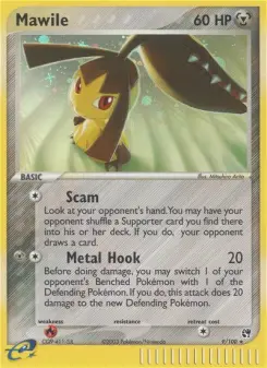 Pokémon-Karte Flunkifer 009/100