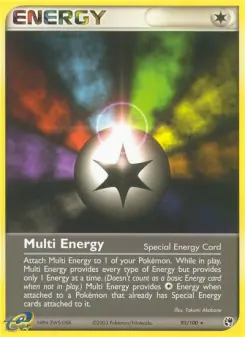 Pokémon-Karte Multi-Energie 093/100