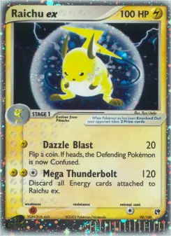 Pokémon-Karte Raichu ex 098/100