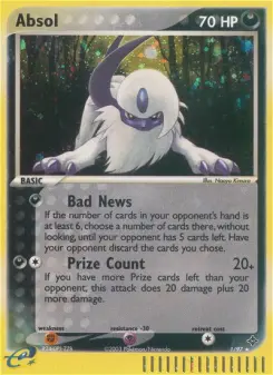 Pokémon-Karte Absol 001/097