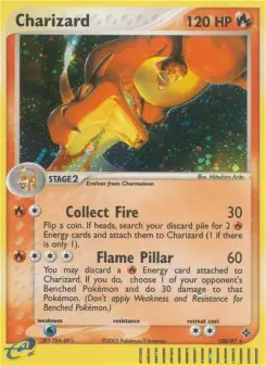 Pokémon-Karte Glurak 100/097
