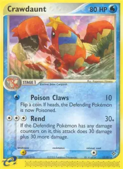 Pokémon-Karte Krebutack 013/097
