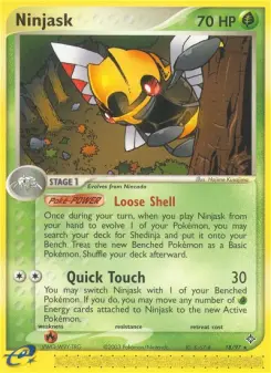 Pokémon-Karte Ninjask 018/097