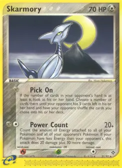 Pokémon-Karte Panzaeron 021/097
