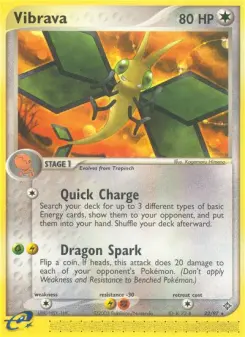 Pokémon-Karte Vibrava 022/097