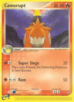 Pokémon-Karte Camerupt 024/097