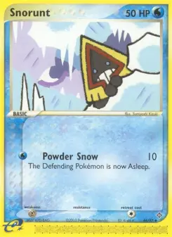 Pokémon-Karte Schneppke 044/097