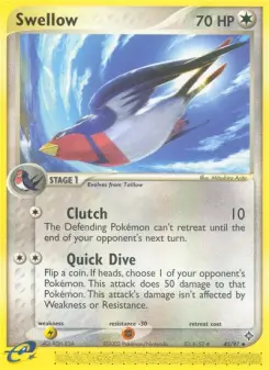 Pokémon-Karte Schwalboss 045/097