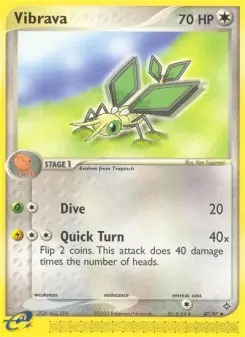 Pokémon-Karte Vibrava 047/097