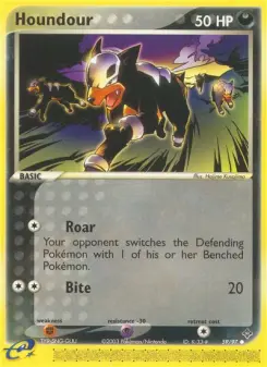 Pokémon-Karte Hunduster 059/097