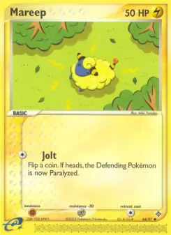 Pokémon-Karte Voltilamm 064/097