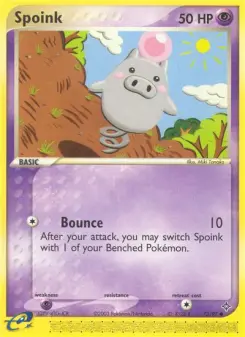 Pokémon-Karte Spoink 073/097