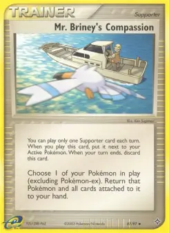 Pokémon-Karte Mr. Bracks Mitgefühl 087/097