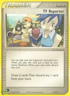 Pokémon-Karte TV Reporter 088/097