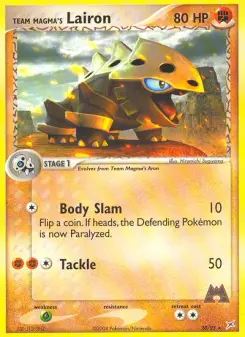 Pokémon-Karte Team Magmas Stollrak 020/095