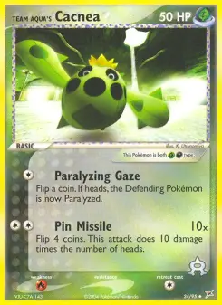 Pokémon-Karte Team Aquas Tuska 024/095