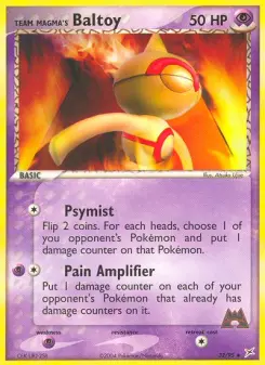 Pokémon-Karte Team Magmas Puppance 032/095