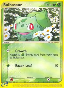 Pokémon-Karte Bisasam 039/095