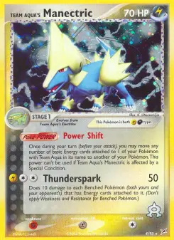 Pokémon-Karte Team Aquas Voltenso 004/095