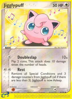 Pokémon-Karte Pummeluff 041/095